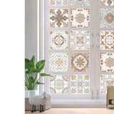 Pegatinas de PVC para azulejos, 24 unidades: fáciles de despegar y pegar para superficies lisas, decoración del hogar para paredes, pisos y más