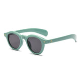 Women's Oval Fashion Sunglasses – UV400 Gradient Lenses for Stylish Protection