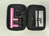 Deep Tissue Percussion Massage Gun for Muscle Recovery & Pain Relief – Quiet Handheld Massager with 4 Heads & 4 Speeds