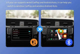 Wireless CarPlay & Android Auto 2-in-1 Adapter - 5Ghz WiFi for Mazda, Toyota, Mercedes & More