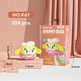 Disney Stitch & Sanrio Building Blocks Set - Cute Character Model Kit for Kids