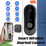 Tuya Smart Wireless Video Doorbell with Camera – HD Security, Night Vision, 2-Way Audio, and IP65 Waterproof