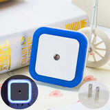 Smart Light-Sensing LED Night Light with 360° Glow for Home & Bedroom