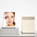 3-Color LED Makeup Mirror - Rechargeable Dimmable Vanity Mirror with Touch Control