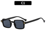 Luxurious Rectangle & Oval Vintage Sunglasses – UV400 Designer Shades for Men & Women