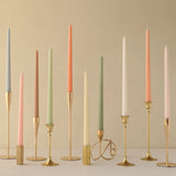 Gradient Taper Candles – Dripless & Smokeless Long Rod Candles for Weddings & Events
