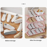 Maximize Your Space with This Sleek, Free-Standing 4-Tier Shoe Rack