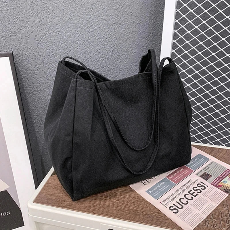 Canvas Casual Tote Bag – Fashionable, Versatile, and Durable Tote for Everyday Use