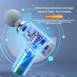 Intelligent Massage Fascia Gun - Deep Tissue Muscle Relaxation with AI Technology