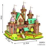 3D Wooden Puzzle RV Model Kit – DIY Educational Toy for Kids & Adults