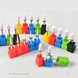 6-Color Portable Electric Nail Polishing Machine – Professional Nail Drill for Home & Salon Use