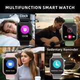 1.99" Bluetooth Smart Watch with Call Function - Fitness Tracker for Android & iPhone