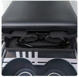 Silicone Armrest Storage Box for Tesla Model 3 Highland – Glasses & Phone Organizer