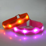 LED Flashing Arm Strap – Adjustable Safety Light for Runners, Cyclists & Outdoor Activities  Engaging,