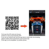 Smart Car Keyless Entry & Push Start System with Remote Engine Start and Anti-Theft Features