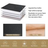 Universal Fit PU Leather Car Seat Covers – Full Set Waterproof Cushion Pads for 5 Seats