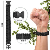 Tactical Paracord Survival Bracelet – 7-Strand 4mm Emergency Rope for Outdoor Adventures