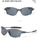 Gafas de sol polarizadas para hombre MTB, gafas de ciclismo UV400, gafas de pesca, gafas de metal para bicicleta, gafas de ciclismo, gafas de montar D4-3