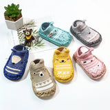 Non-Slip Baby Socks with Rubber Soles – Soft Indoor Slippers for Newborns & Toddlers