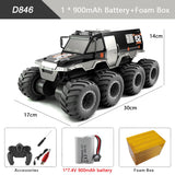 Vehículo todoterreno acrobático RC 8x8: camión de carreras anfibio 8WD con diseño resistente al agua