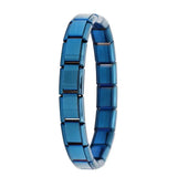 Stainless Steel Hologram Bracelet – Stylish & Durable Unisex Link Chain Jewelry