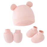 Adorable Newborn Baby Hat, Gloves & Socks Set – Perfect Gift for Infants & Photography Props