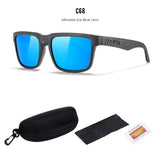 KDEAM Polarized Sunglasses – Trendy UV400 Square Frame Eyewear for Men & Women