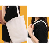 Large-Capacity Cotton Canvas Tote – Eco-Friendly & Stylish for Everyday Use