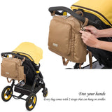Waterproof Large Capacity Diaper Backpack – Stylish and Functional for Moms and Dads