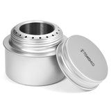Compact Aluminum Alloy Portable Alcohol Stove for Camping