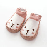 Non-Slip Baby Socks with Rubber Soles – Soft Indoor Slippers for Newborns & Toddlers