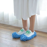 Microfiber Cleaning Slippers - Stretchable Floor Dusting Shoes for Effortless Mopping