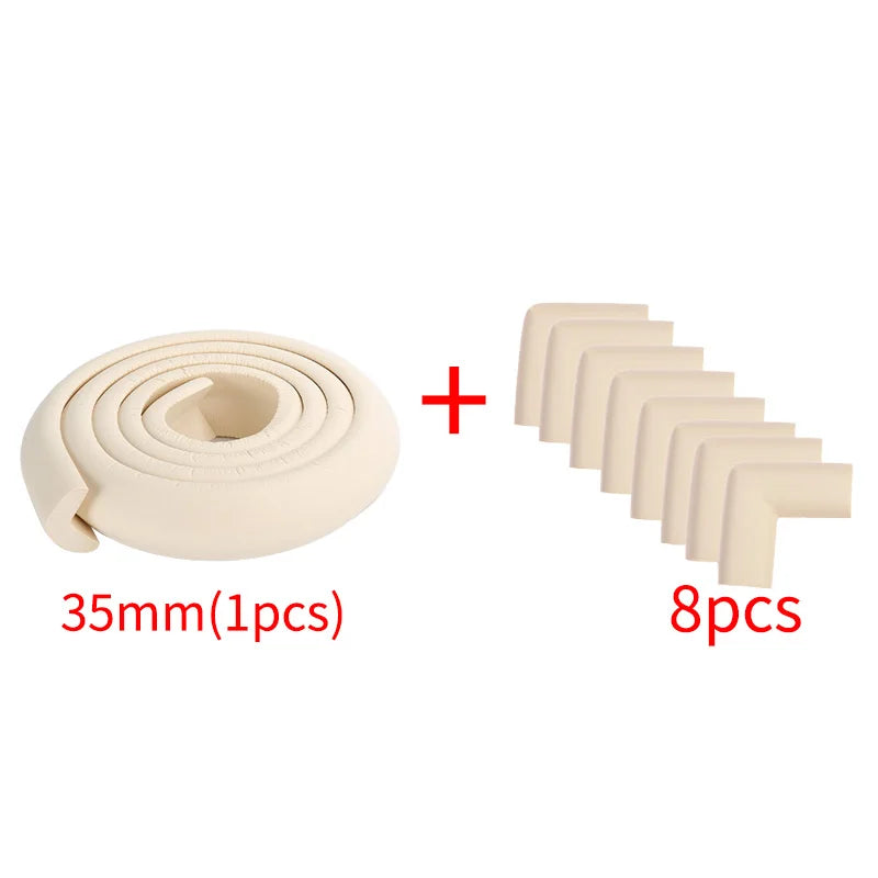 2M Baby Safety Corner Protector – Soft, Non-Toxic Edge Guard for Childproofing Furniture