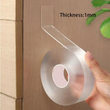 Cinta adhesiva de doble cara ultrarresistente e impermeable para mejoras del hogar y montaje en pared