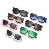 SHAUNA Retro Square Sunglasses – Trendy Tinted Shades for Men & Women