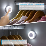LED Touch Night Light – USB Rechargeable Magnetic Wall Lamp for Bedroom, Aisle & Wardrobe