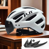 Adult Bike Helmet with LED Light - Lightweight Breathable Cycling Helmet for Men & Women