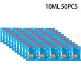 Concentrated Bubble Solution Refill - Non-Toxic Bubble Liquid for Bubble Guns (10ml/Pack)