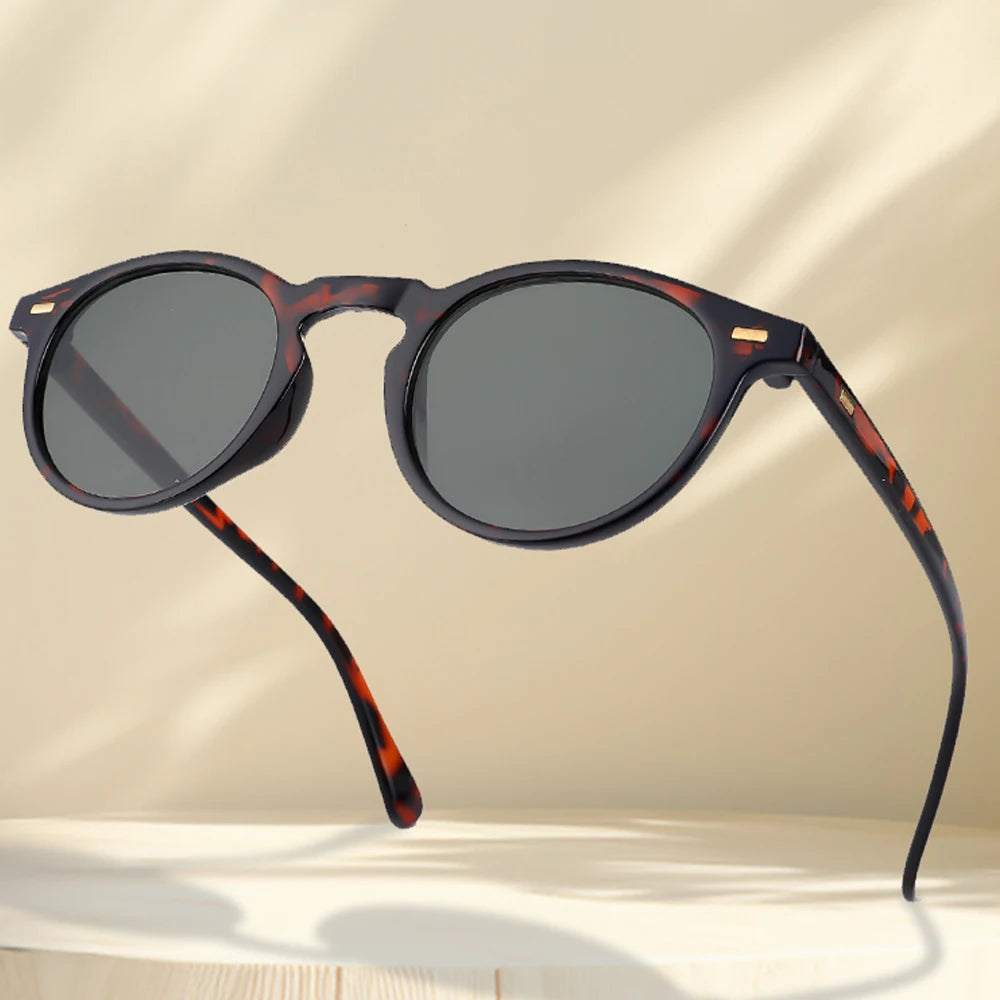 Small Round Sunglasses for Men and Women – Retro Classic Design, UV400 Protection, Multi-Style Selection