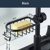 Estante de almacenamiento para grifo de baño, soporte para jabón de ducha, organización del baño, estantes para ducha, accesorios de baño