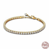 Elegant 925 Sterling Silver Tourmaline Bracelet for Women