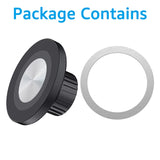 Magnet Head for MagSafe Car Phone Mount – Universal 17mm Ball Joint Magnetic Holder Accessory