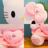 55cm Jumbo Hello Kitty Plush Toy - Extra Large Sanrio Stuffed Animal Pillow