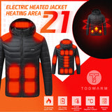 Unisex Heated Vest for Winter – USB Rechargeable, Lightweight, Adjustable Fit
