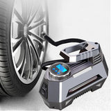 Portable 12V Car Tire Inflator with Digital Gauge & 150 PSI Air Compressor