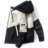 Men's High Street Pilot Jacket – Printed Windproof Cargo Coat