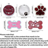 Personalized Stainless Steel Pet ID Tag – Custom Engraved Dog & Cat Nameplate