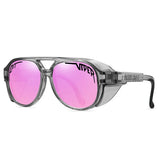 Gafas de sol UV400 para hombres y mujeres: gafas Steampunk de diseño Pit Viper