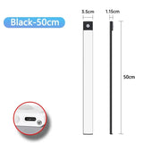 USB Rechargeable Motion Sensor LED Cabinet Light – Dimmable, 3 Color Modes