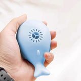 USB-Powered Floating Ball Cat Toy – Whale-Shaped Interactive Toy with Cooling Fan